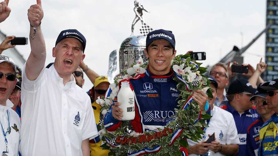 Takuma Sato Indy 500 win