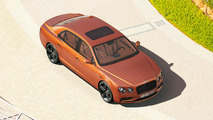 Bentley Flying Spur gigapixel in Dubai