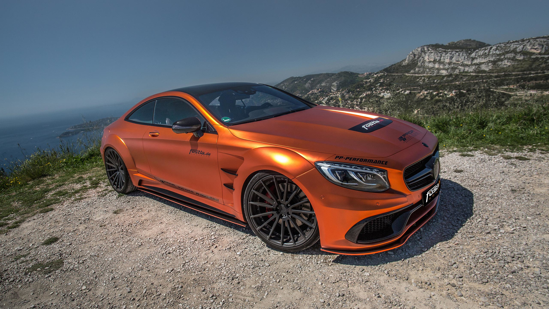 Mercedes Amg S63 Coupe By Fostla Motor1 Com Photos