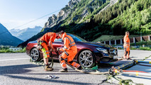 2018 Mercedes-Benz E-Class Cabriolet on Mont Blanc