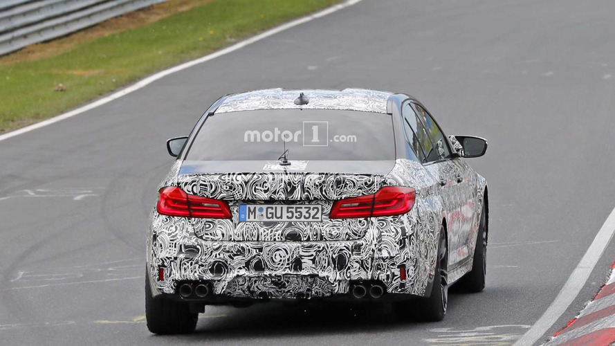 2018 BMW M5 Nürburgring casus fotoğrafları