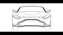 Aston Martin Vantage tasarım eskizi