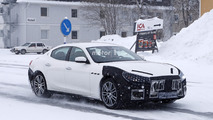 2018 Maserati Ghibli facelift spy photo