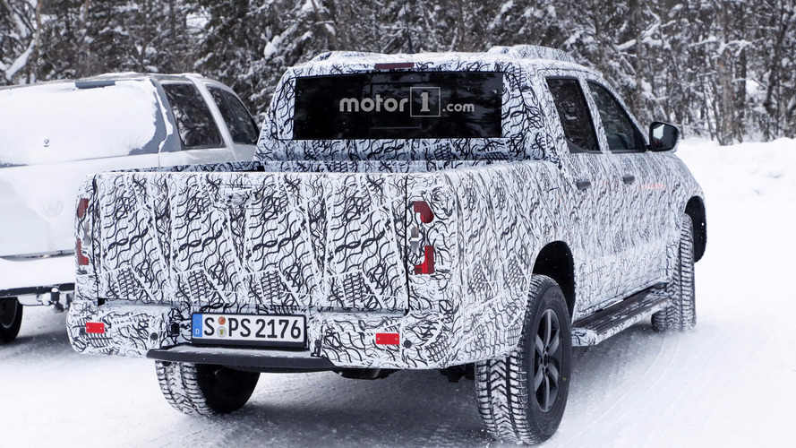2018 Mercedes X-Class new spy photo