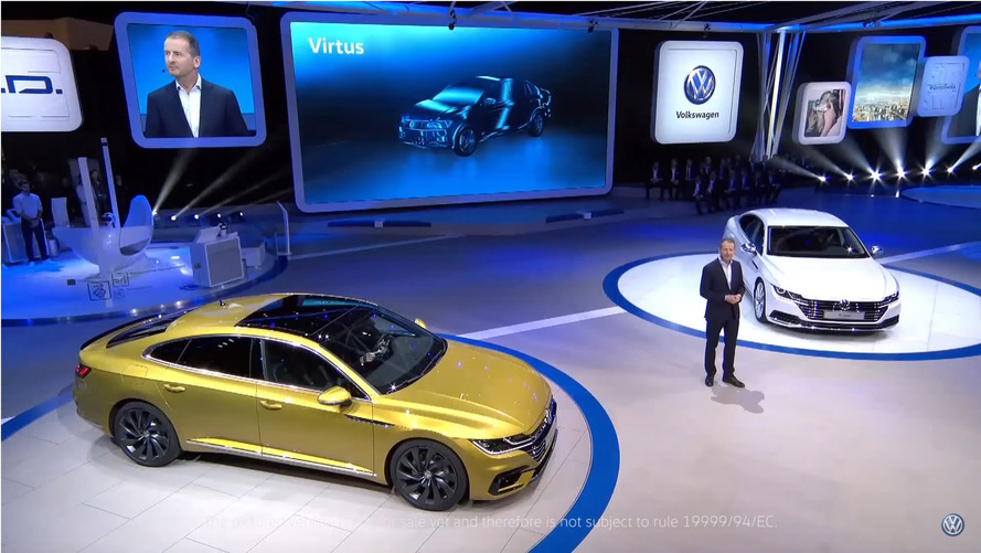 VW Virtus é flagrado novamente