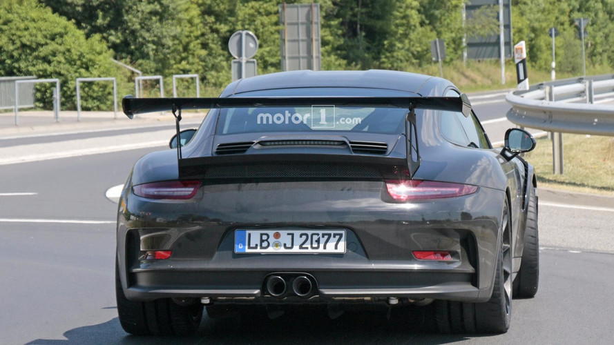 2018 Porsche 911 GT3 RS spy photo