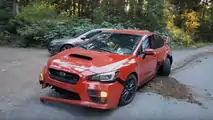 Subaru WRX STI Crash