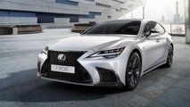 Lexus LS Facelift (2021): Der F-Sport von schräg vorne
