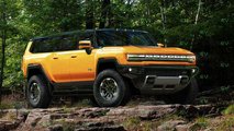 GMC Hummer EV SUV rendering