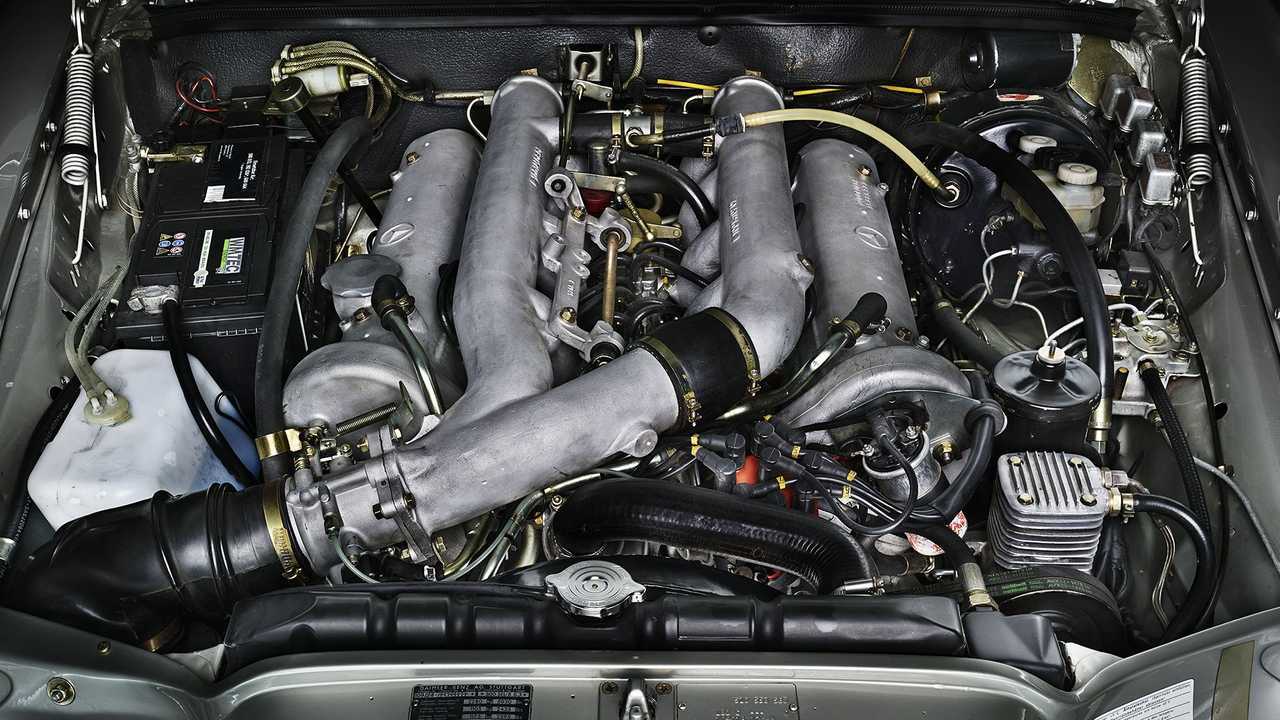 Mercedes W 108, il motore V8