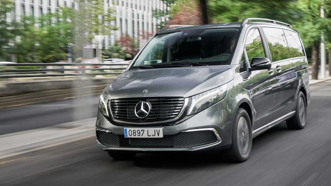 Mercedes-Benz EQV, prueba