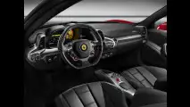 Il cockpit della Ferrari 458 Italia