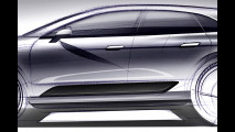 Porsche Macan, il primo bozzetto