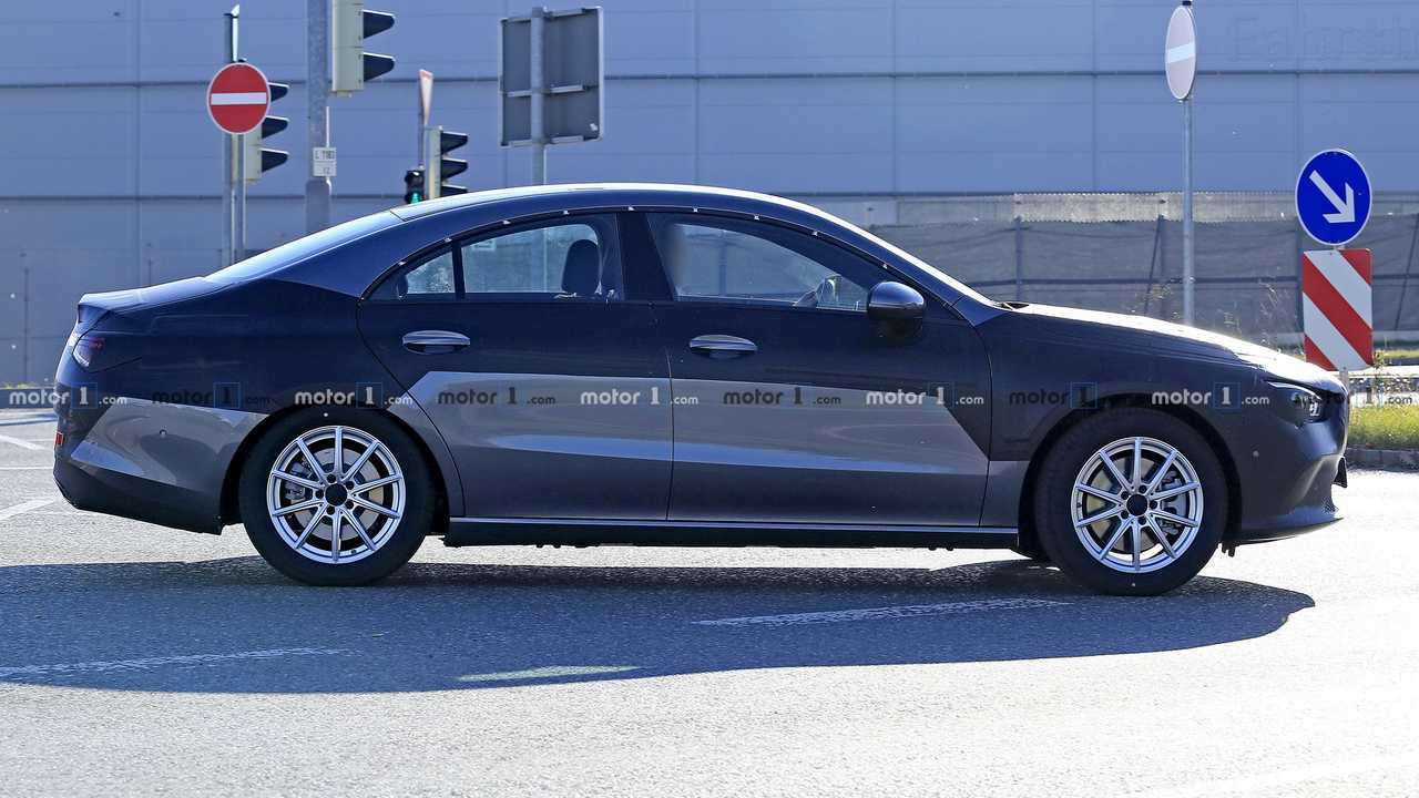 2020 Mercedes CLA spy photo
