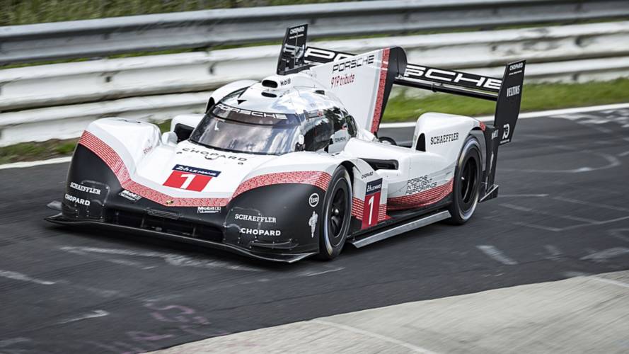 ¡Nuevo récord! El Porsche 919 Hybrid Evo vuela en Nürburgring