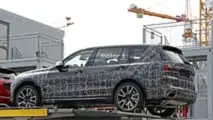 2019 BMW X7 spy photo