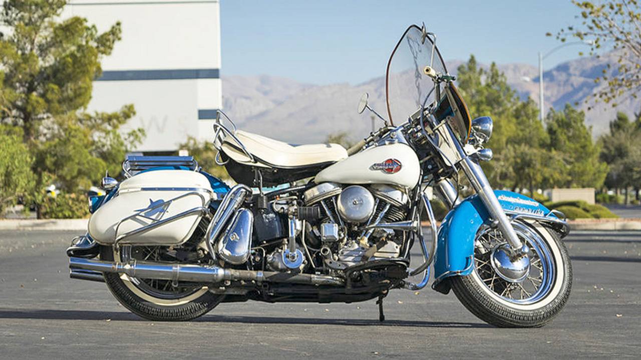 A beautiful 1959 FLH Duo-Glide. Photo courtesy of Mecum Auctions.