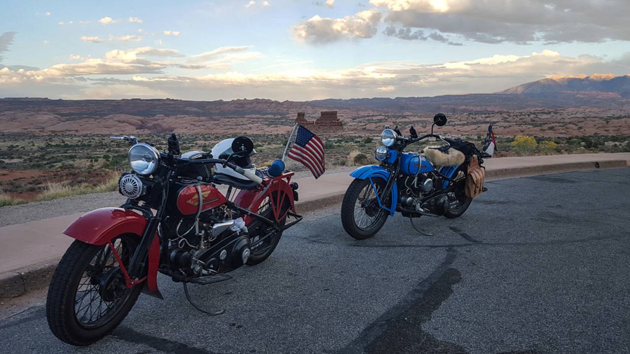 The park is open 24 hours, so you can beat the heat and cruise at sunset.
