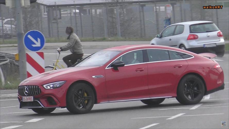 Mercedes-AMG GT 4-Door Coupe on the streets