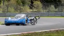 La Volkswagen ID. R sur la Nordschleife