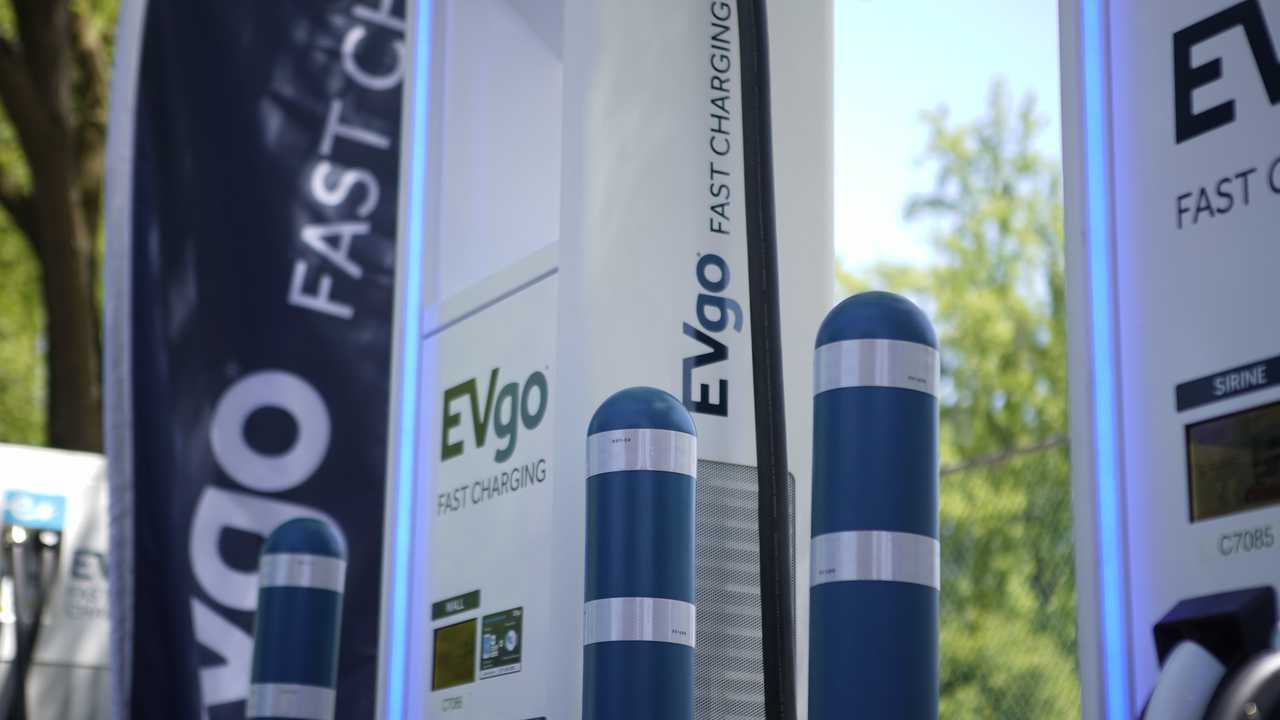 EVgo fast charging station