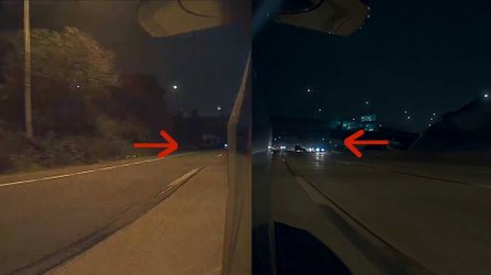 video teslacam crash spin out