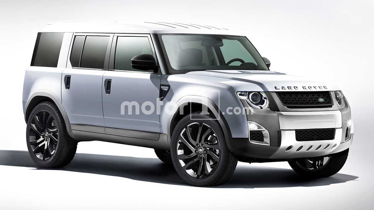Nuovo Land Rover Defender, il rendering