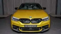 BMW M5 Competition Austin Yellow