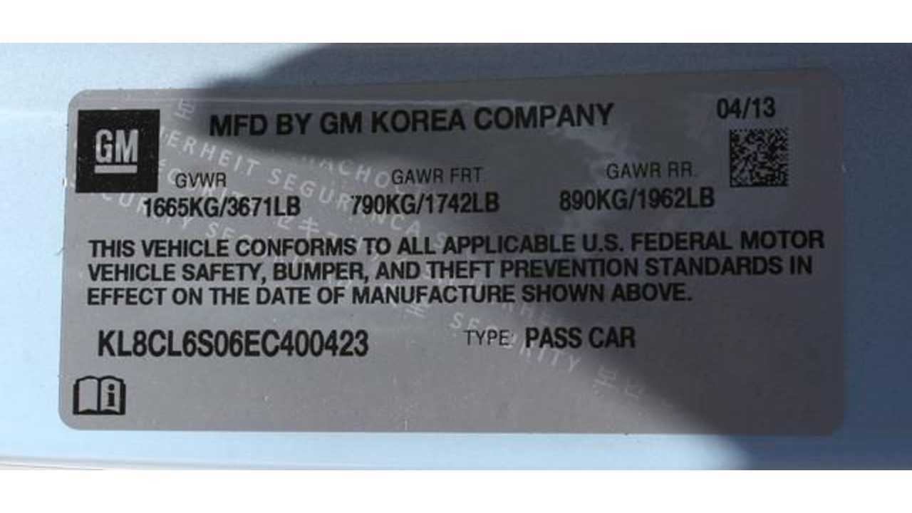 Chevrolet Spark EV Production Started On March 18, 2013 In South Korea