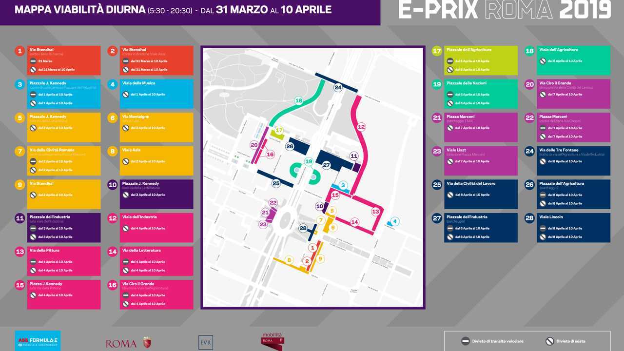 Mappa deviazioni diurne 31 aprile 10 aprile 2019