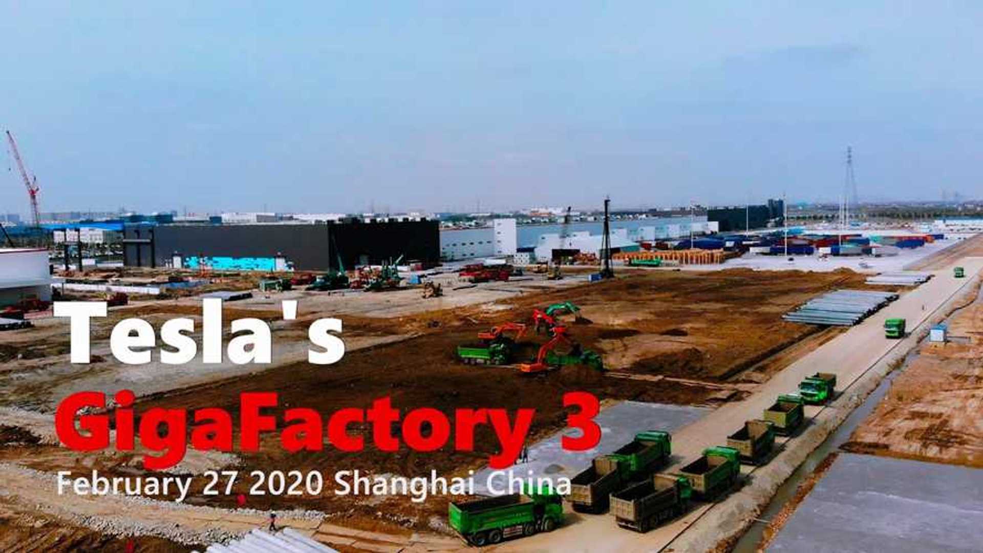 Tesla Starts Next Phase Of Gigafactory 3 Construction