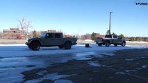 Jeep Gladiator and Ford F-250 Tug-Of-War