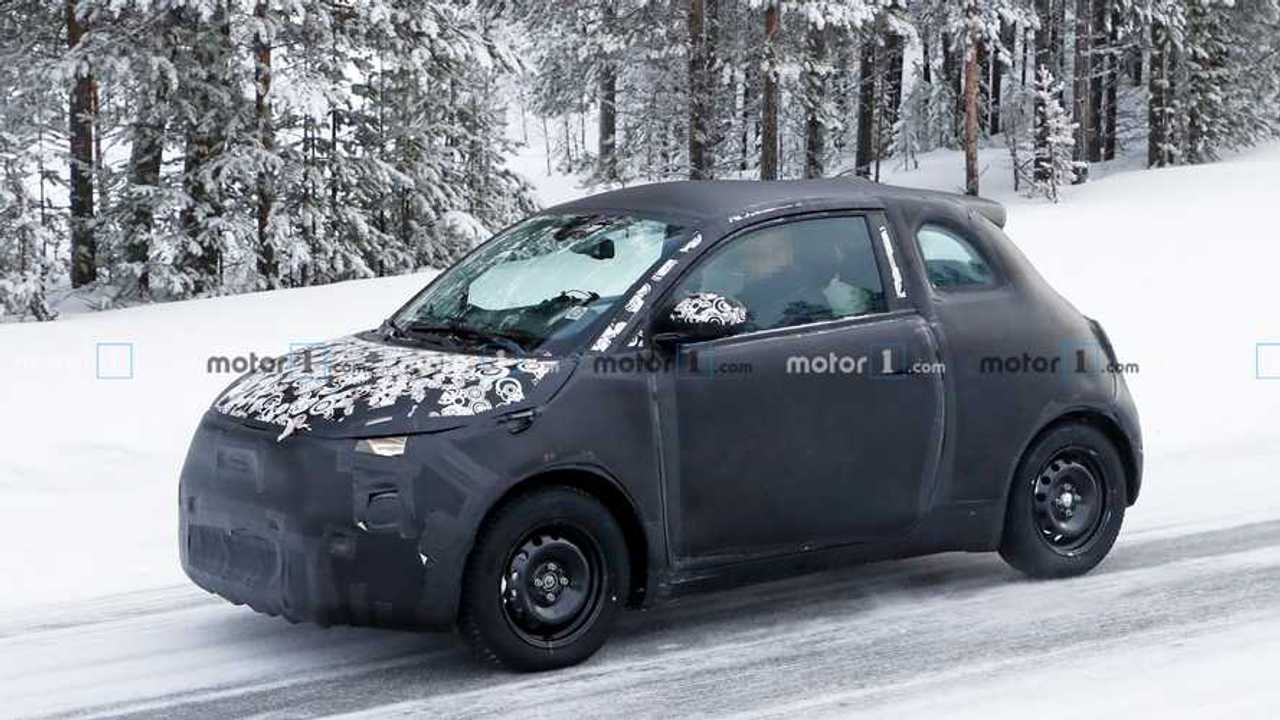 Fiat 500e Yeni Casus Fotoğraflar