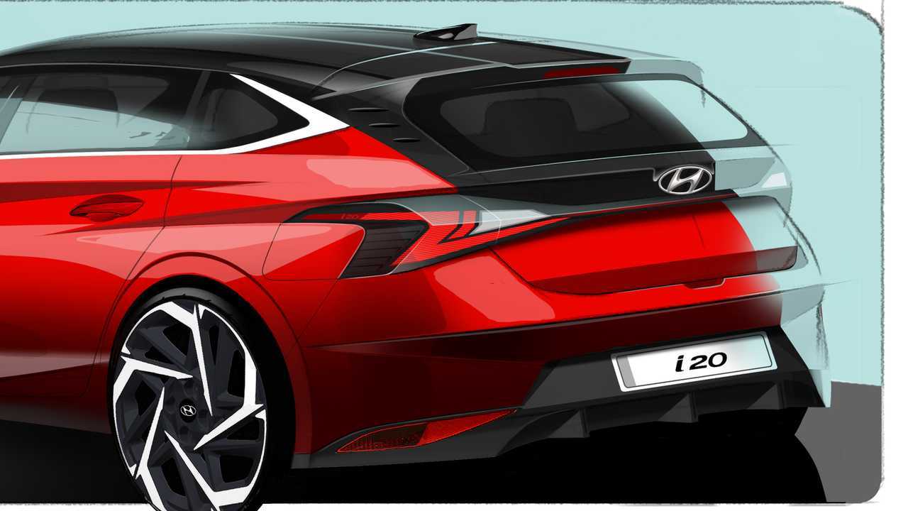 Hyundai i20 (2020) in ersten Teaserbildern