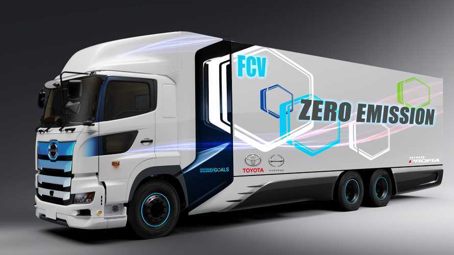 Camion a idrogeno, Toyota e Hino presentano il loro progetto