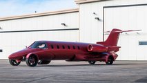 Learbasierte Custom „Limo-Jet“