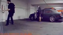 Check These Vandals Trying To Break Charging Plug On A Tesla Model 3