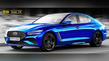 AtchaCars'ın Makyajlı 2020 Genesis G70 Sedan Hayali Tasarımı