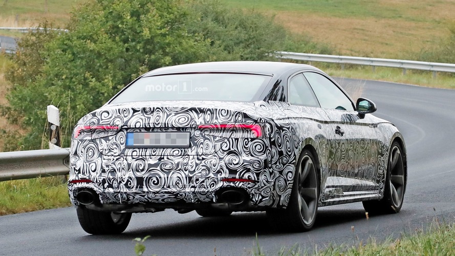 Audi RS5 Spy Photos