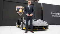 Lamborghini carbon fiber exhibit