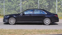 2018 Mercedes S-Class facelift spy photo