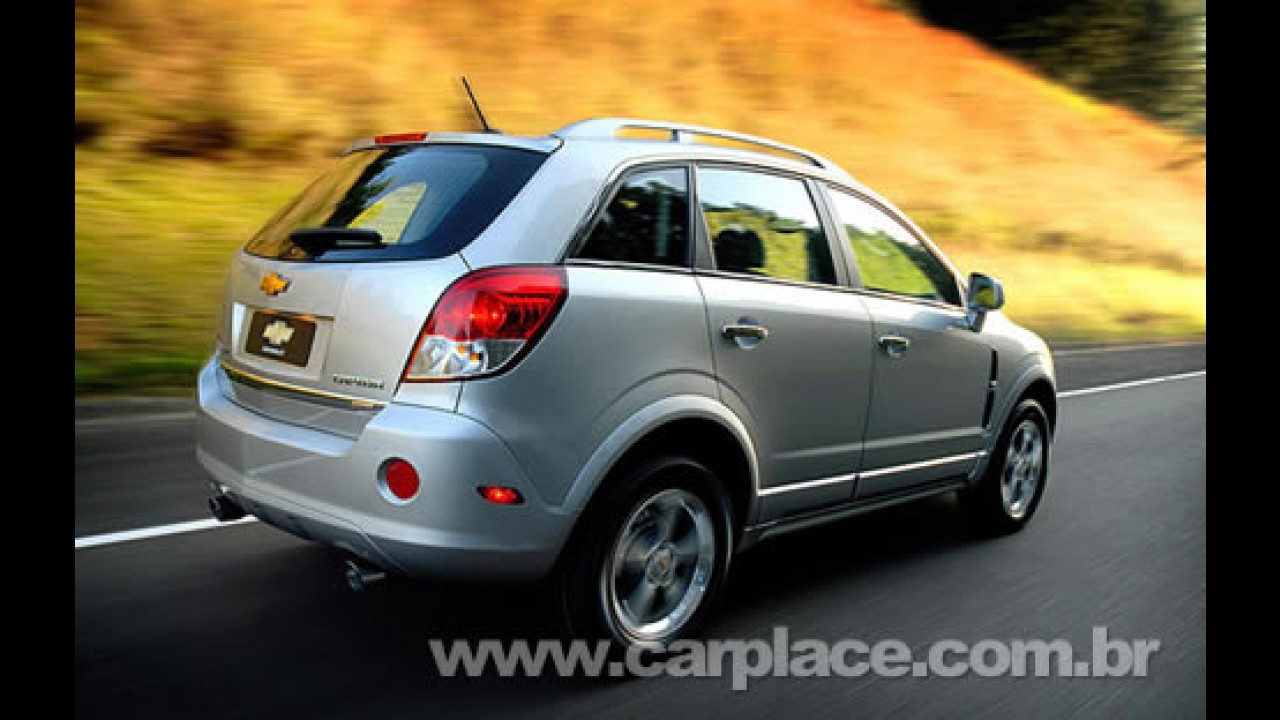 Chevrolet Captiva ganha novo motor 2.4 Ecotec de 169cv em janeiro de 2009