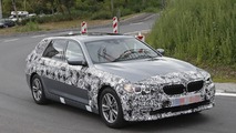 2017 BMW 5 Serisi Touring casus fotoğrafları