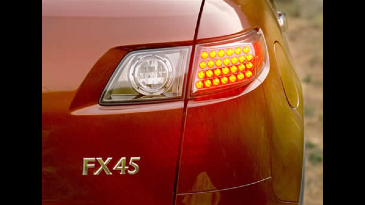 Infiniti FX45 - O carro futurista da novela