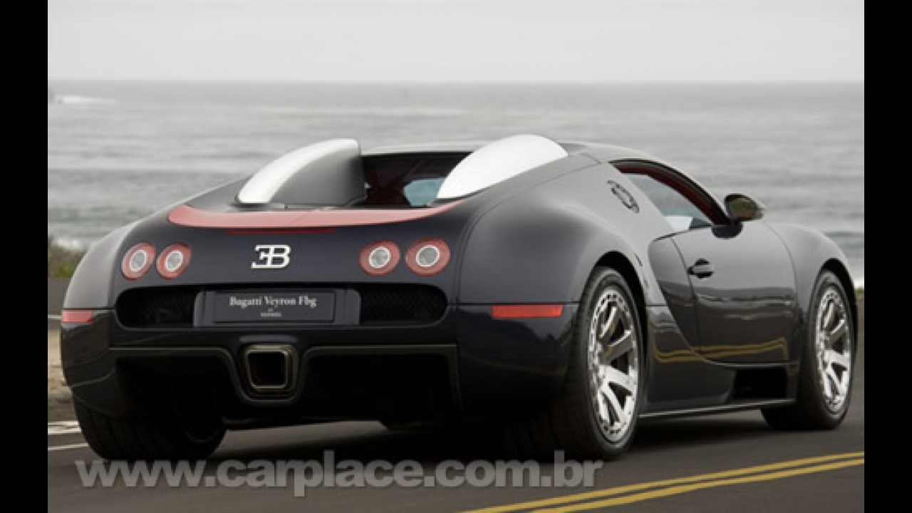 Bugatti Veyron ainda mais potente em 2009: Versão GT passará de 1.368 cv!!