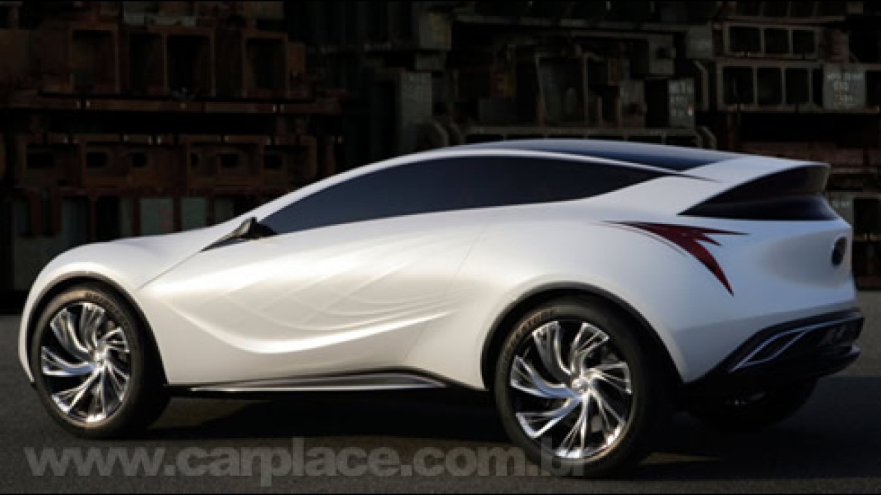 Mazda divulga mais imagens e detalhes do futurístico Kazamai Concept