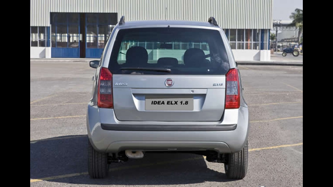 Nova versão: Fiat Idea 1.8 ELX 2010 é lançada com preço inicial de R$ 40.910