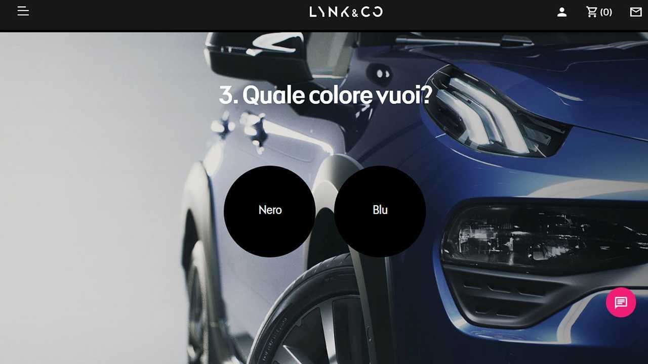 Lynk & Co 01, il sito web dove ordinarla