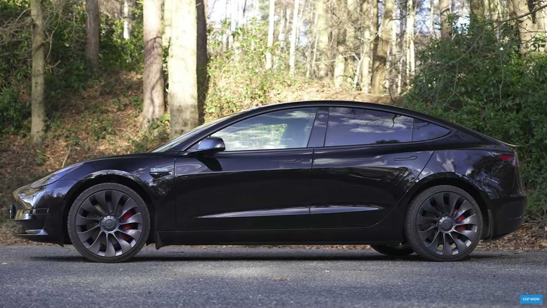 2021 tesla model 3 standard range plus sedan