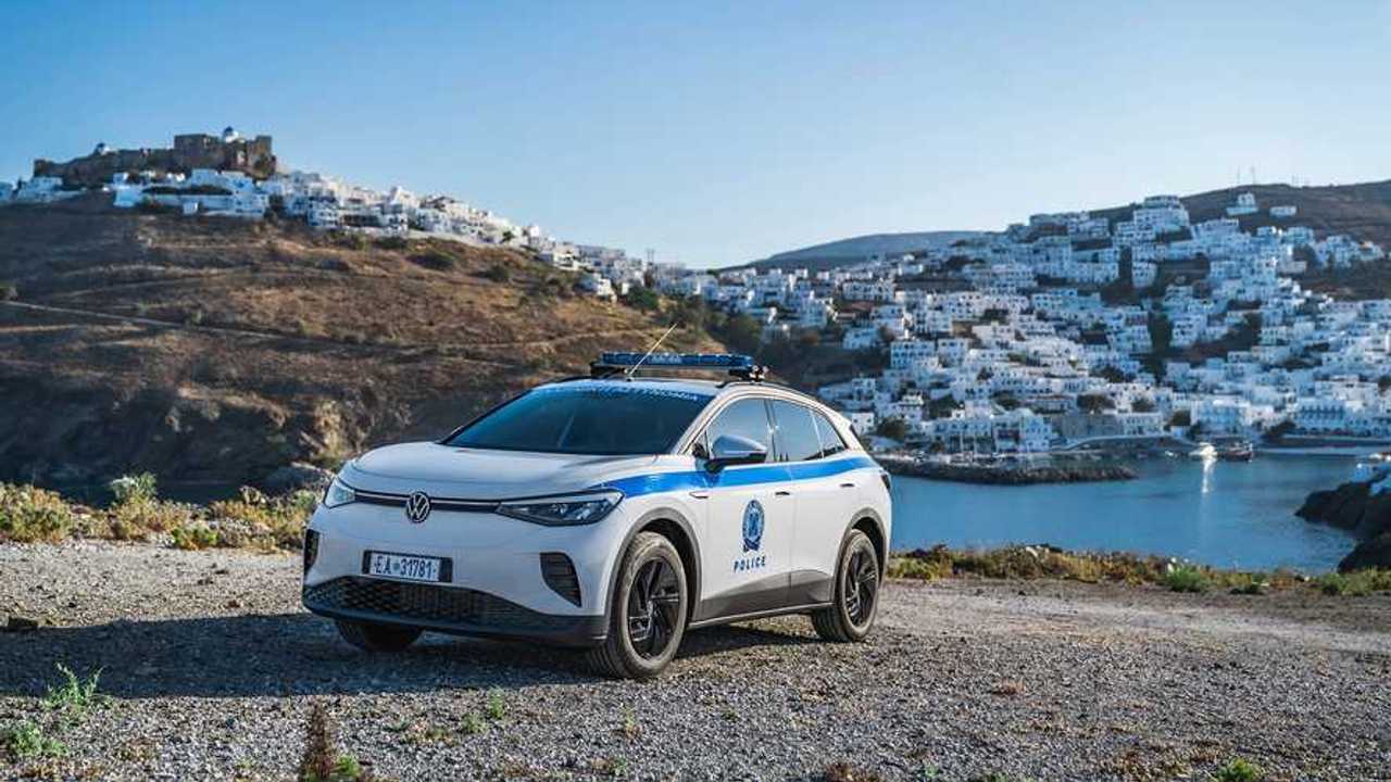 Volkswagen ID.4 Police Grèce